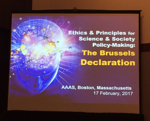 17 February, 2017: Boston, American Association for the Advancement of Science’s Annual Meeting (AAAS).